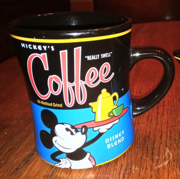 Disney Kitchen Disneys Mickey Mouse Themed Really Swell Coffee Set
